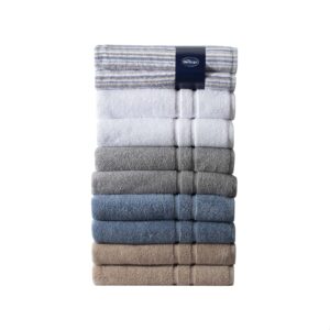 Silentnight 100% Cotton 525GSM Towels - 2 Piece Bath Sheet Set