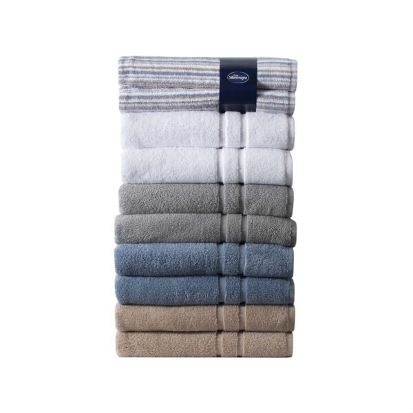 Silentnight 100% Cotton 525GSM Towels - 2 Piece Bath Sheet Set