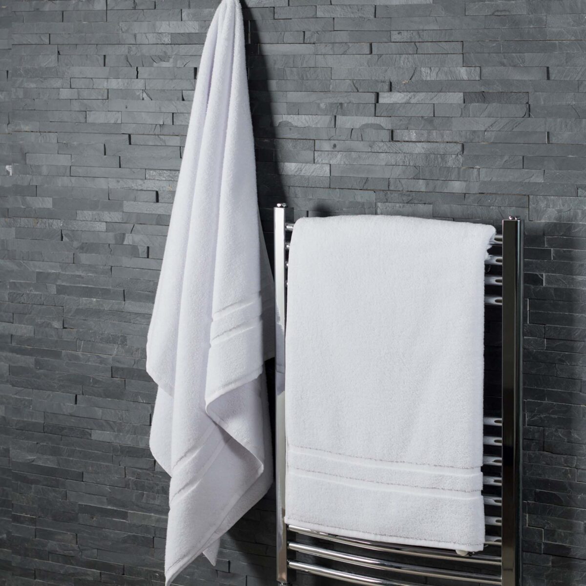 Silentnight 100% Cotton 525GSM Towels - 2 Piece Bath Sheet Set