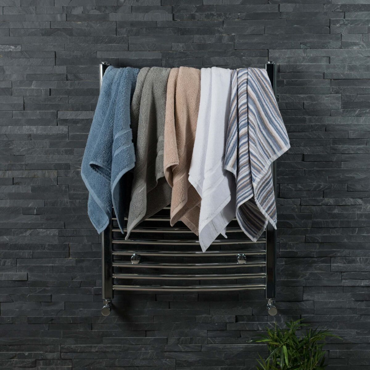 Silentnight 100% Cotton 525GSM 2 Piece Hand Towel Set
