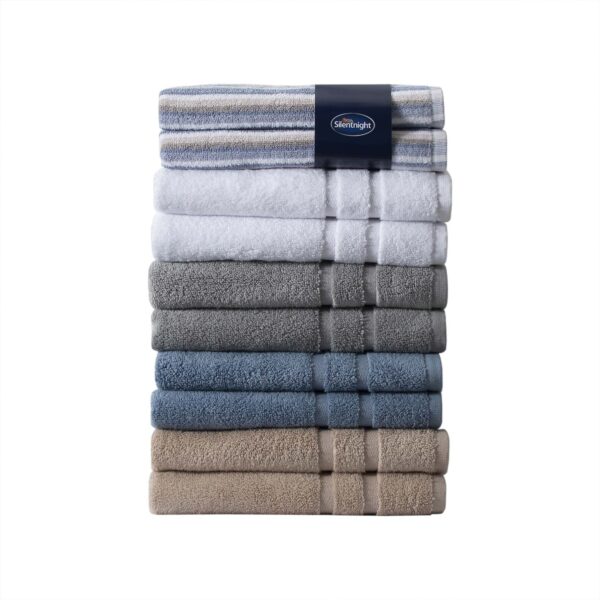 Silentnight 100% Cotton 525GSM 4 Piece Towel Set