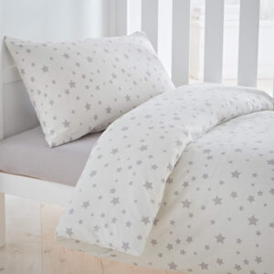Silentnight Safe Nights Stars Cot Bed Duvet Set