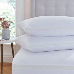 Silentnight Airmax Deep Fitted Sheet and Pillowcase Set - White