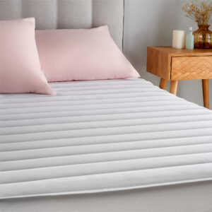 Silentnight Quilted Mattress Protector, Elasticated Straps