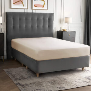 Silentnight Pure Cotton Fitted Sheet - Cream