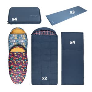 Silentnight Camping Collection Family Bundle (2 x Singles)