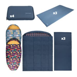 Silentnight Camping Collection Family Bundle (1 x Double)