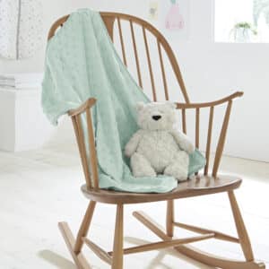 Silentnight Safe Nights Bubble Blanket - Duck Egg