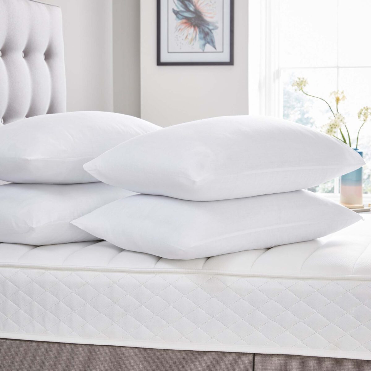 Silentnight Extra Full Anti-Allergen Pillows - 4 Pack