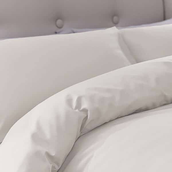 Silentnight Pure Cotton Duvet Cover Set - Cream