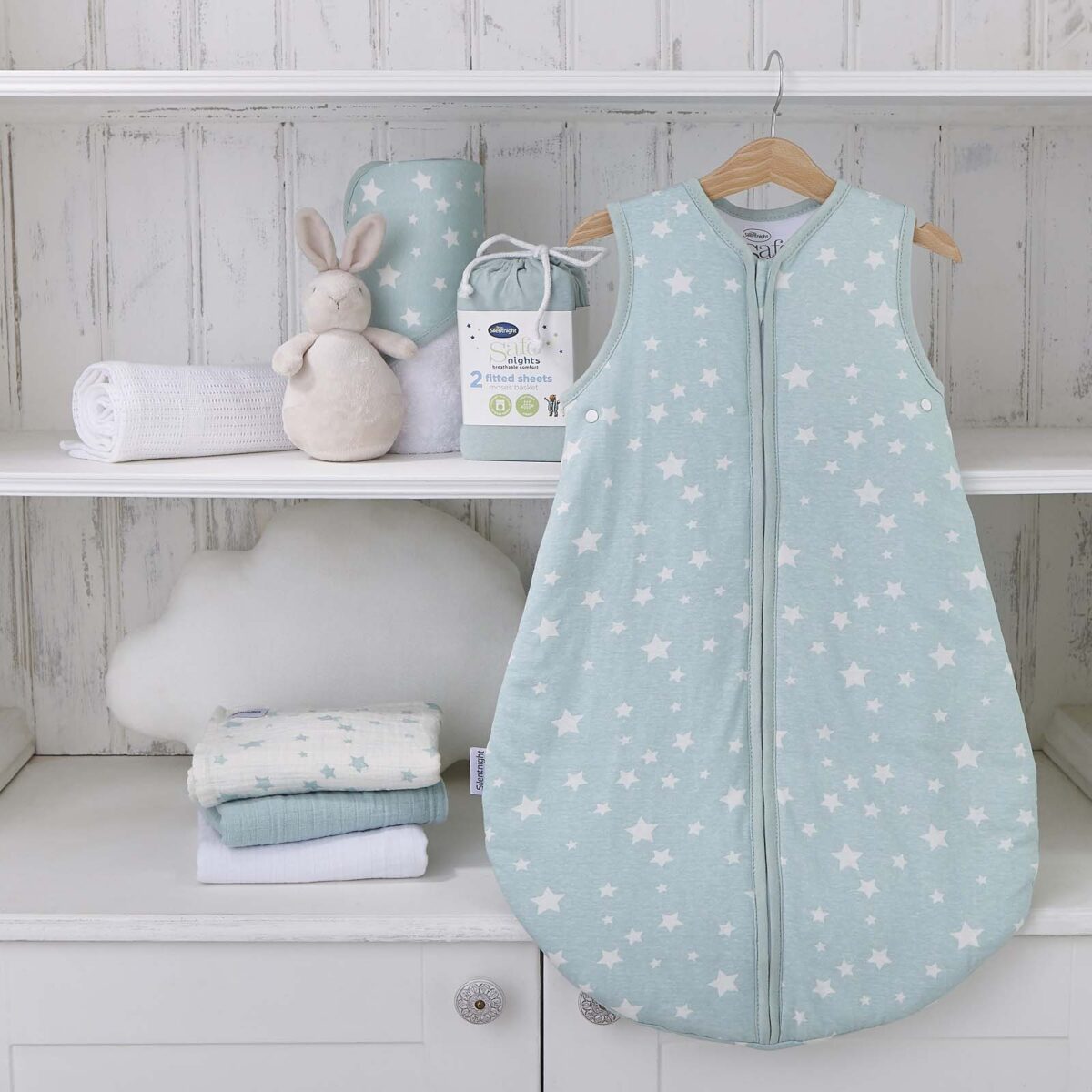 Silentnight Safe Nights 8 Piece Nursery Bundle