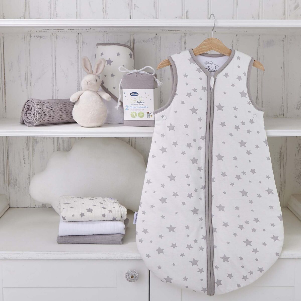 Silentnight Safe Nights 8 Piece Nursery Bundle