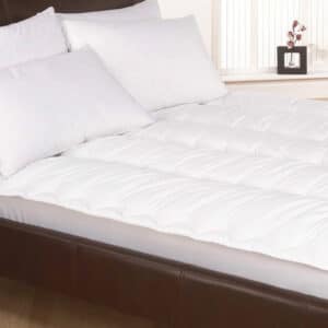 Silentnight Quilted Jumbo Mattress Topper & Pillow Set