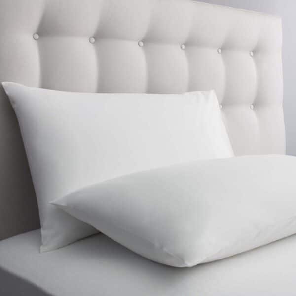 Silentnight Cotton Rich Housewife Pillowcase Pair - White