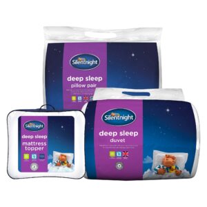 Silentnight Deep Sleep Duvet, Topper & Pillow Pair Set - 13.5 Tog