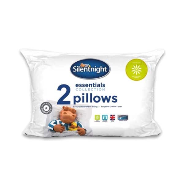 Silentnight Essentials Anti Allergy Plus Pillow - 2 Pack