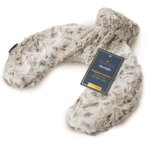 Silentnight Serenity | Snuggle & Soothe | Neck Hot Water Bottle - Snow Leopard