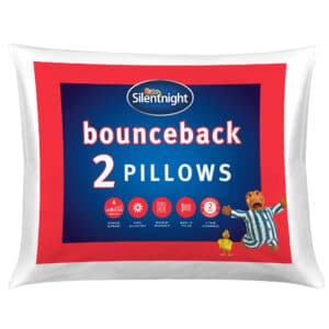 Silentnight Bounceback Pillow - 2 Pack