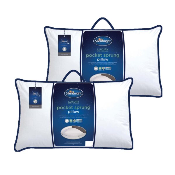Silentnight Pocket Sprung Pillow - Pack of 2