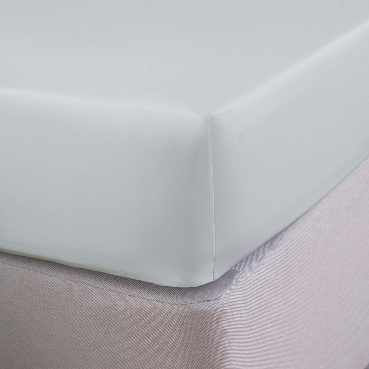 Silentnight Pure Cotton Fitted Sheet - Silver