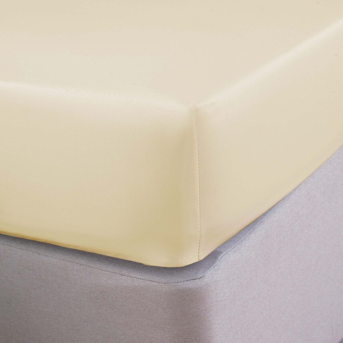 Silentnight Pure Cotton Fitted Sheet - Stone