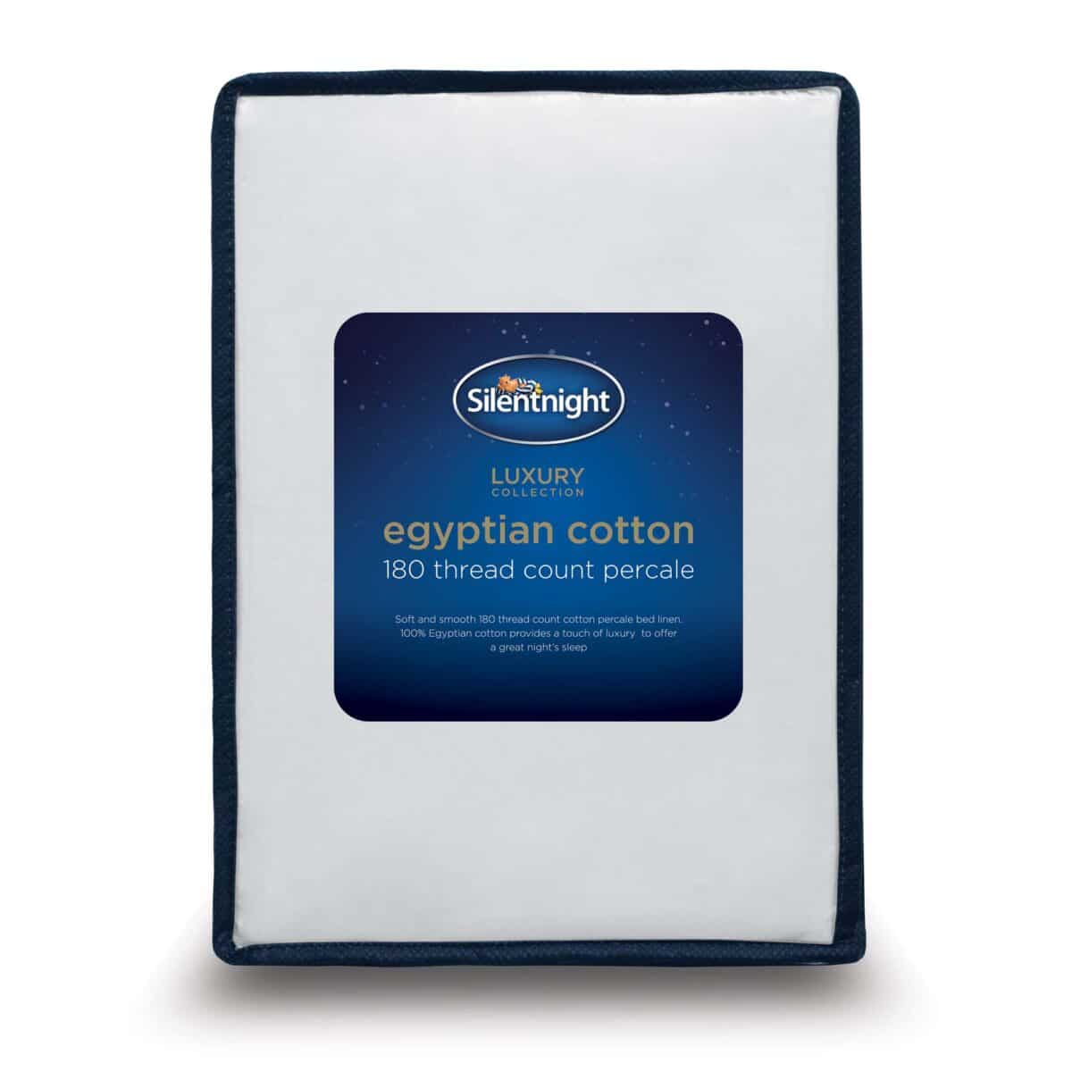 Silentnight Pure Cotton Fitted Sheet - White