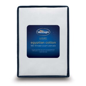 Silentnight Pure Cotton Fitted Sheet - White