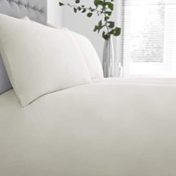 Silentnight Pure Cotton Housewife Pillowcase Pair - Cream