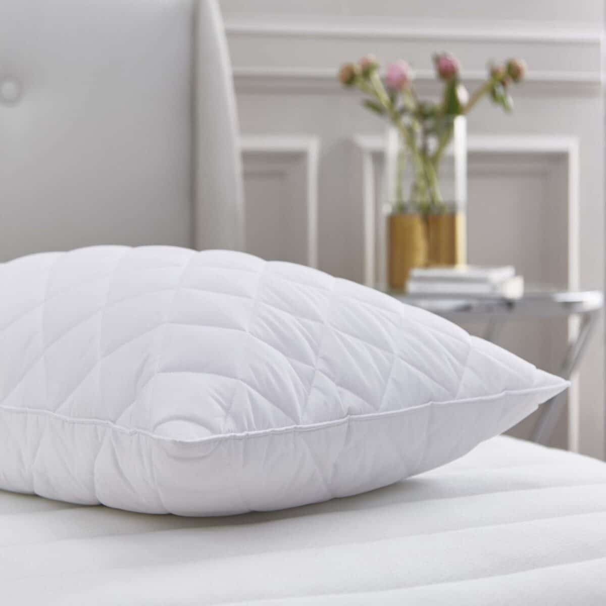Silentnight Quilted Duck Feather Pillow