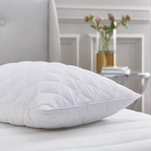 Silentnight Quilted Duck Feather Pillow