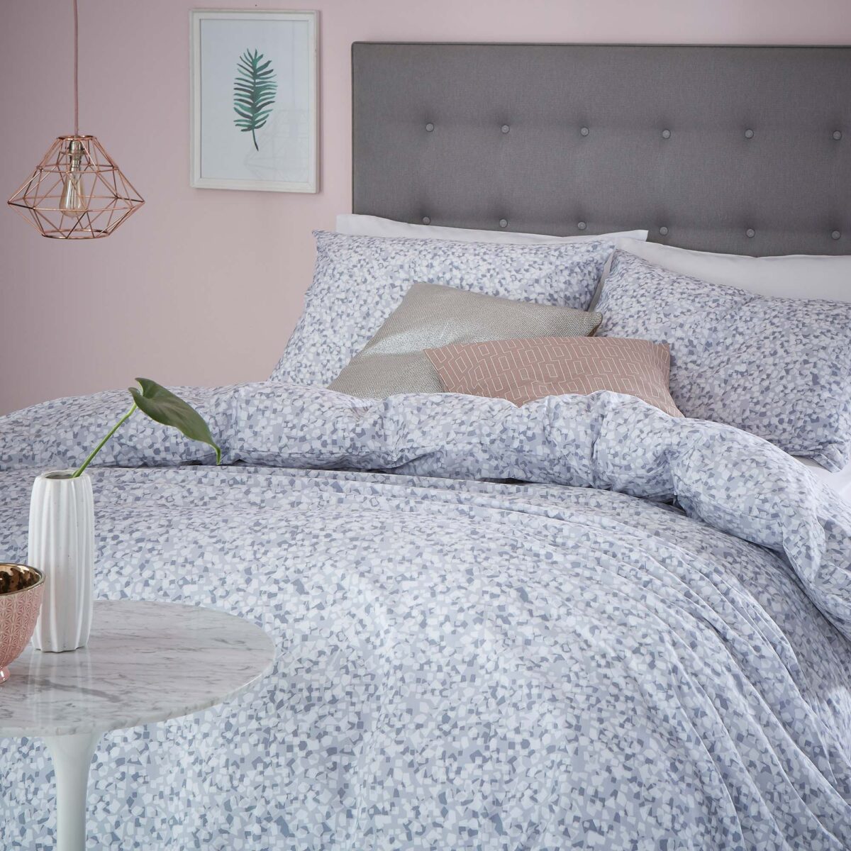Silentnight Alva Duvet Set - Denim