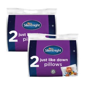 Silentnight Just Like Down Pillow - 4 Pack