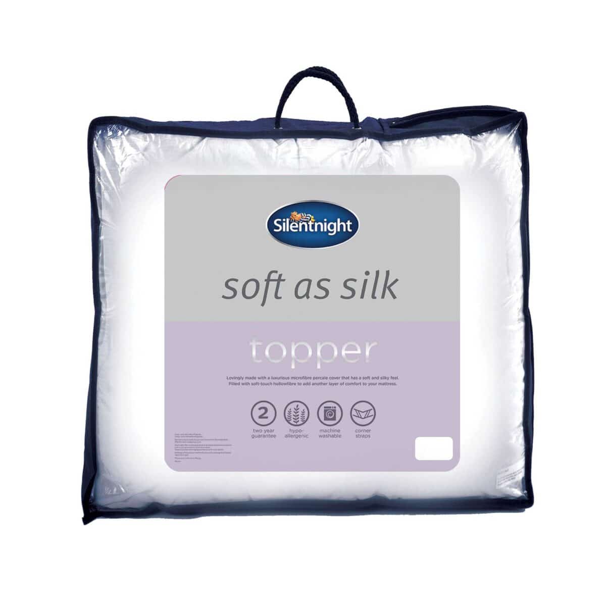Silentnight Soft as Silk Topper