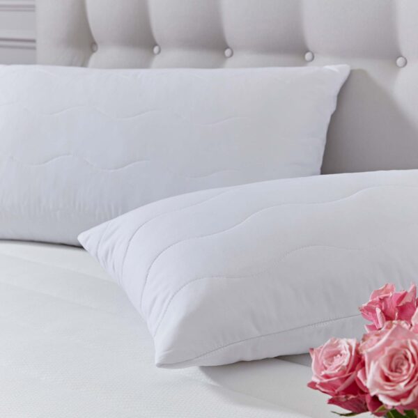 Silentnight Soft as Silk Pillow Protector Pair