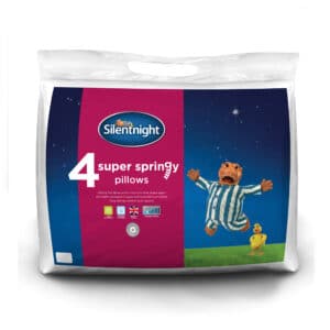Silentnight Super Springy Pillow - 4 Pack