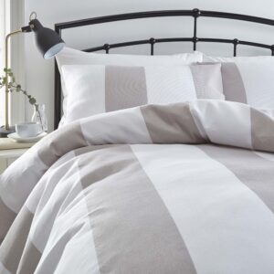 Silentnight Waffle Duvet Set - Taupe