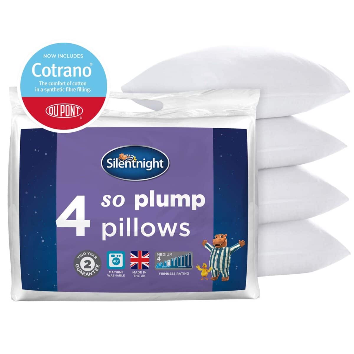 Silentnight So Plump Pillows - 4 Pack