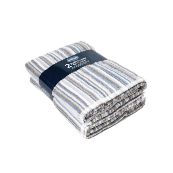 Silentnight 100% Cotton 525GSM 2 Piece Bath Towel Set