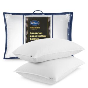 Silentnight Ultimate Luxury Hungarian Goose Feather & Down Pillow Pair