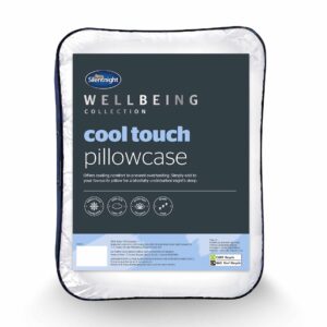 Silentnight Wellbeing Cool Touch Pillowcases, 2Pack