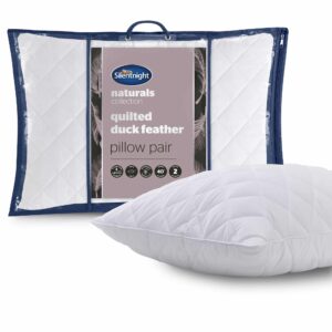 Silentnight Quilted Duck Feather Pillow